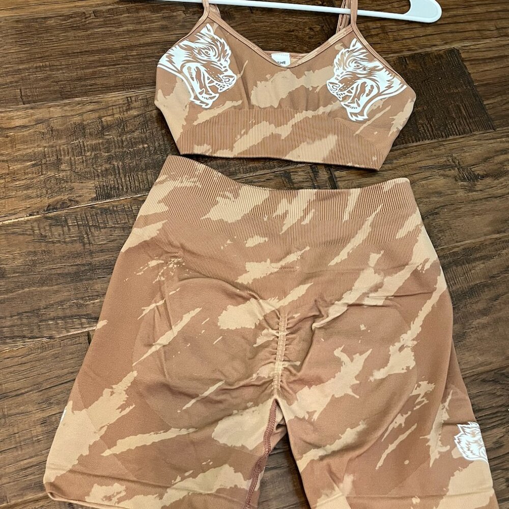 SHE Darc Sport Matching Set - desert rose native camo